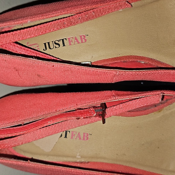 JusFab 8.5 women's wedges - Picture 7 of 8